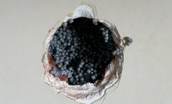 Présentation du produit injecté par éco billes et liant