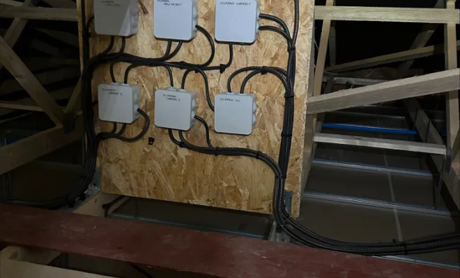 Travaux pour protéger les prises électriques